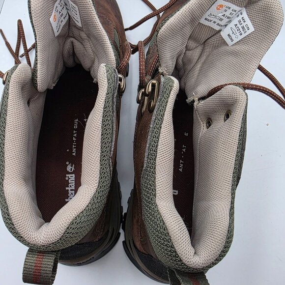 Timberland Mt. Maddsen Lite Mid Mens Size 10 Brown Boots Outdoors Casual Walking - Picture 5 of 13